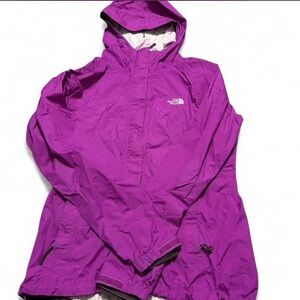 The North Face Women's Bright Purple Hooded Ski/Snow Jacket